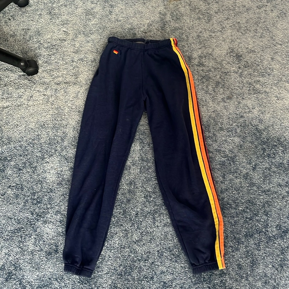 Aviator Nation Navy Blue Sweatpants Size Small
